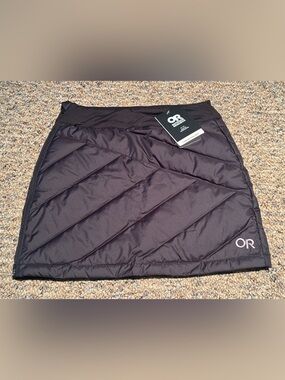 Outdoor Research Womens Coldsnap Down Skirt - Black, Size Xsmall